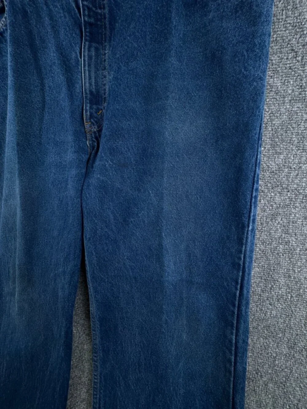 VTG Levi’s 505 Orange Tab Denim Blue Jeans ACTL 41x29 Adult 1991 Cutoff Men